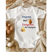 Lupi Dayımın Balı Yengemin Bal Küpüyüm Yazılı Bebek Zıbın