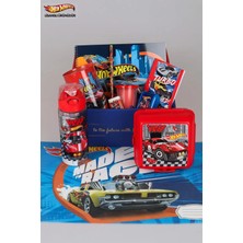 St. Morritz Dekomus Özel Kutulu Yeni Sezon Lisanslı Hot Wheels Matara,beslenme Kabı,beslenme Örtüsü,oyun Hamuru