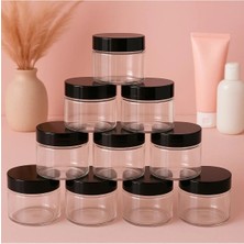St. Morritz Organizer Kavanoz 100 ml Amber Cam Görünümlü 10'lu Set