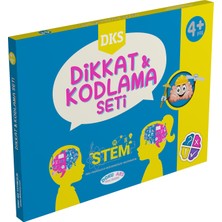 Doku Aes Dikkat Kodlama Seti 4+ Yaş – 2 Kitap Dikkat ve Kodlama Eğitim Seti