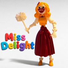 Maya 3d Studio Poppy Playtime Miss Delight Figürü