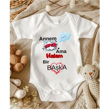 Lupi Hala Yazılı % 100 Pamuk Bebek Zıbın 644