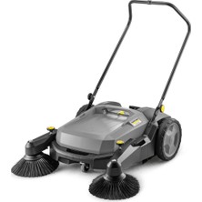 Karcher Çift Fırçalı Süpürücü Km 70/20 C 2sb Profesyonel Manuel Zemin Süpürme Makinesi Yüksek Endüstriyel Temizlik Aracı