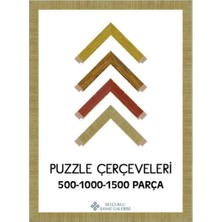 St. Morritz Puzzle Çerçevesi Eskitme 30 mm 34X96 Altın