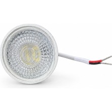 10 Adet Noas YL28 5007 220V Mercekli LED Çanak Ampul 4000K Ilık Beyaz