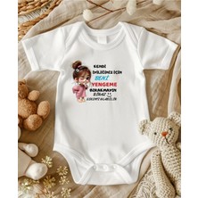 Lupi Yenge Yazılı % Yüz Pamuk Bebek Zıbın 79