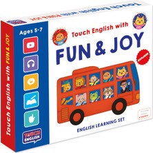 Touch English With Fun & Joy 5-7 Yaş Ingilizce Eğitim Seti – 12 Kitap ve Dijital Içerik