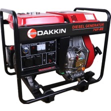 Dakkın LT7GF Dizel Jeneratör 6.5 Kw Marşlı