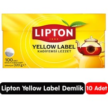 Lipton Yellow Label Demlik Poşet Çay 100 Adet 10 Paket