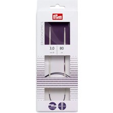 Prym Ergonomik Misinalı Örgü Şişi 80 cm 3 mm 215802