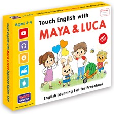 Touch English With Maya & Luca 3-4 Yaş Ingilizce Eğitim Seti – 11 Kitap ve Dijital Içerik