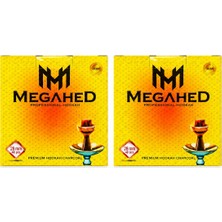 Puffstore Megahed 2 Kg Nargile Kömürü 28 mm Küp 96 Adet