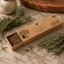 Greenora Pure Origins El Yapımı Doğal Masala Tütsü 18'li Biberiye Günlük Reçinesi