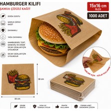 Barışkan Hamburger Kagıdı 1000 Adet 15X16