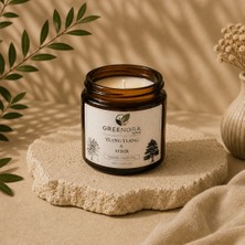 Greenora El Yapımı Doğal Soya Mumu Ylang Ylang Sedir 100 cc