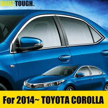 Ekolmaks Toyota Corolla 2013-2018 Tamtur Krom Cam Çıtası