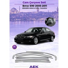 Ekolmaks Bmw E-90 8 Parça Tamtur Krom Cam Çıtası