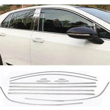 Ekolmaks Volkswagen Golf Mk8 Hb 2021+ Tamtur 12 Parça Krom Cam Çıtası
