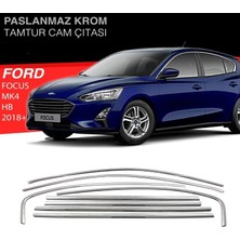 Ekolmaks Ford Focus Mk4 Sd/hb 2018+ Tamtur 8 Parça Krom Cam Çıtası