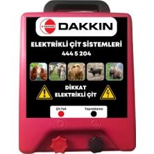 Dakkın Çte Elektrikli Ayarlı Çit Cihazı