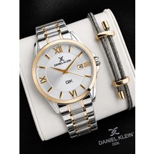 Daniel Klein Premium Çelik Kordon 2 Yıl Garantili 3 Atm Suya Dayanıklı Erkek Kol Saati DKK.-F11098-4