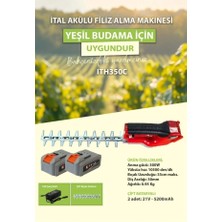 İtal Ital Üzüm ve Fındıkfilizi ve Işkın Alma Makinesi ITH350C(YEŞIL Budama)