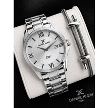 Daniel Klein Premium Çelik Kordon 2 Yıl Garantili 3 Atm Suya Dayanıklı Erkek Kol Saati DKK.-F11098-1