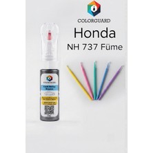 COLORGUARD Honda NH 737 Füme Rötuş Boyası ve 5'li Rötuş Çubuğu Hassas Uygulama Seti