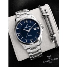 Daniel Klein Premium Çelik Kordon 2 Yıl Garantili 3 Atm Suya Dayanıklı Erkek Kol Saati DKK.-F11098-3