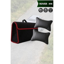 Automod Rover 414 Uyumlu Bagaj Çantası Koltuk Yastığı Spor Model Lüks Siyah Renk