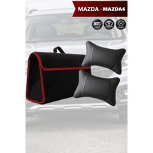 Automod Mazda Mazda6 Uyumlu Bagaj Çantası Spor Model Koltuk Yastığı Lüks Siyah Renk