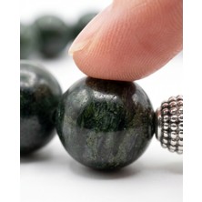 MMİF Doğal Yeşim Taşı Bileklik - 8mm Hakiki Doğaltaş - Şans ve Denge Bilekliği (Unisex) 7A Mmif