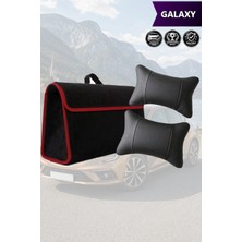 Automod Galaxy Uyumlu Koltuk Yastığı Lüks Bagaj Çantası Spor Model Siyah Renk