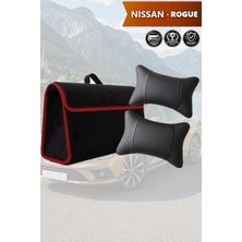 Automod Nissan Rogue Uyumlu Lüks Bagaj Çantası Spor Model Koltuk Yastığı Siyah Renk