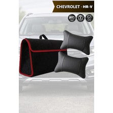 Automod Chevrolet Hrv Uyumlu Lüks Spor Model Bagaj Çantası Koltuk Yastığı Siyah Renk