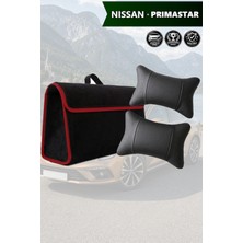 Automod Nissan Primastar Uyumlu Koltuk Yastığı Lüks Bagaj Çantası Spor Model Siyah Renk
