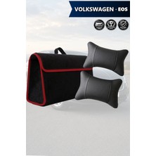 Automod Volkswagen Eos Uyumlu Bagaj Çantası Lüks Spor Model Koltuk Yastığı Siyah Renk
