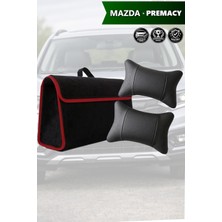 Automod Mazda Premacy Uyumlu Bagaj Çantası Spor Model Lüks Koltuk Yastığı Siyah Renk