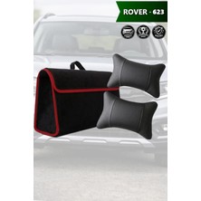 Automod Rover 623 Uyumlu Koltuk Yastığı Bagaj Çantası Lüks Spor Model Siyah Renk