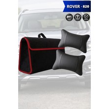 Automod Rover 820 Uyumlu Lüks Koltuk Yastığı Spor Model Bagaj Çantası Siyah Renk