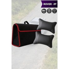 Automod Rover Zt Uyumlu Koltuk Yastığı Lüks Spor Model Bagaj Çantası Siyah Renk