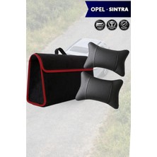 Automod Opel Sintra Uyumlu Bagaj Çantası Lüks Koltuk Yastığı Spor Model Siyah Renk