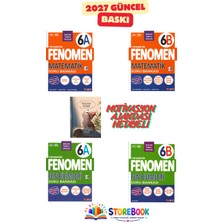 Fenomen Yayıncılık 6.sınıf Matematik A + B ve Fen Bilimleri A + B Zamansız Ajanda Hediyeli Maarif Model 2027