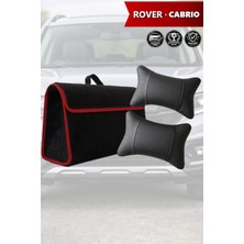 Automod Rover Cabrio Uyumlu Koltuk Yastığı Spor Model Bagaj Çantası Lüks Siyah Renk