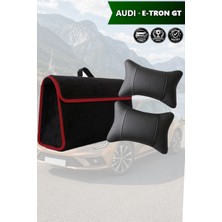 Automod Audi Etron Gt Uyumlu Bagaj Çantası Spor Model Lüks Koltuk Yastığı Siyah Renk