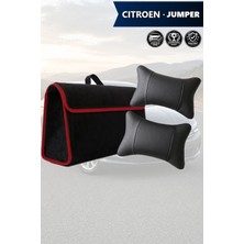 Automod Citroen Jumper Uyumlu Bagaj Çantası Koltuk Yastığı Lüks Spor Model Siyah Renk