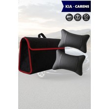 Automod Kia Carens Uyumlu Bagaj Çantası Koltuk Yastığı Lüks Spor Model Siyah Renk