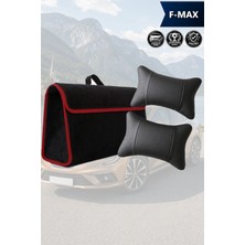 Automod Fmax Uyumlu Bagaj Çantası Spor Model Koltuk Yastığı Lüks Siyah Renk