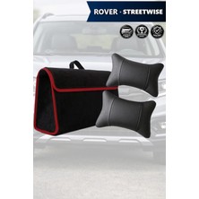 Automod Rover Streetwise Uyumlu Koltuk Yastığı Spor Model Bagaj Çantası Lüks Siyah Renk