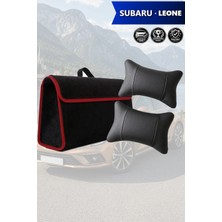 Automod Subaru Leone Uyumlu Bagaj Çantası Lüks Koltuk Yastığı Spor Model Siyah Renk